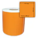 ETIQ. TERMICA NARANJA 102X102mm C2 P1