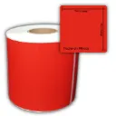 ETIQ. TERMICA ROJO 102X102mm C2 P1
