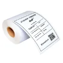 ETIQ. TERMICA BLANCA 102X152mm C2 P1