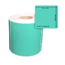 ETIQ. TERMICA VERDE AQUA 102X102mm C2 P1
