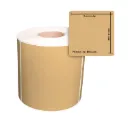 ETIQ. TERMICA CAFE CLARO 102X102mm C2 P1