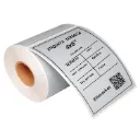 ETIQ. TERMICA 102X152mm C3 P1 GRIS CLARO 1000 ETIQ.